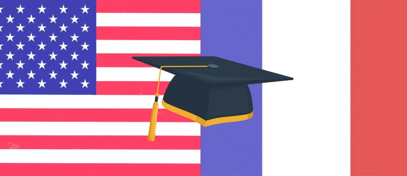 Comparaison entre les systèmes éducatifs français et américain